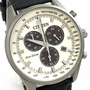 新品 CITIZEN COLLECTION シチズン コレクション Eco-Drive エコドライブ 腕時計 AT2390-58A H500-S111072 ソーラー クロノグラフ