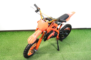 ◎【直接引き取り限定】ポケットバイク ミニバイク DIRT BIKE CR-DB05 Serial No.JLM20220522 80kg 49cc 50KM/H オレンジ_MFO_B1029-F007