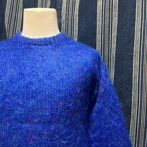 アイルランド製 80s 90s irish mohair collection knit 80年代 90年代 モヘア ニット ロカビリー punk ビタミンカラー ネオンカラー