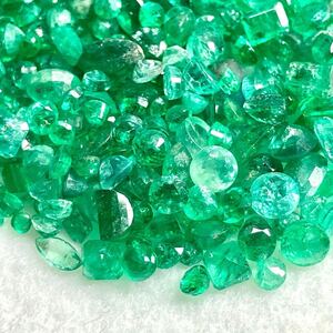 1円〜!!小粒!!◆天然エメラルドおまとめ21ct◆j 約4.2g ルース 裸石 宝石 ジュエリー jewelry emerald ベリル w3ヤ25