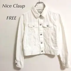 Nice Claup ジャケット　綿ジャケット　長袖　綿100% レディース