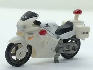 せ9★トミカ ミニカー 緊急車両！現場に急行せよ！ セットバラ単品 ホンダ VFR 白バイ 千葉県警察 パーツ欠損有 A