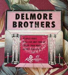 The Delmore Brothers 1956 US Original 7ep Hillbilly ロカビリー