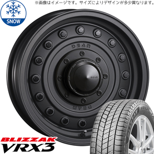 215/65R16 スタッドレスタイヤホイールセット ハイエース (BRIDGESTONE VRX3 & DEAN Colorado 6穴 139.7)