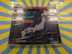 ☆YY19930【未開封】トヨタ ボイスナビゲーションシステム 全国版 CD ナビロム 2004年 全国版 N01 2枚組 08664-00G54 全国一律送料230円～