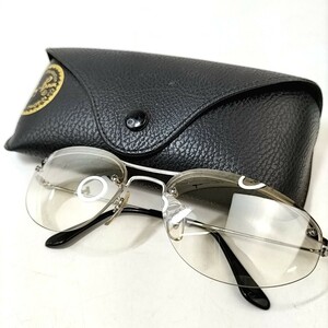 19 Φ【 Ray-Ban 】 レイバン RB3155 TOP OVAL 003761 57□16 オーバル サングラス アイウェア 服飾小物 ケース付き 商品ランク:B