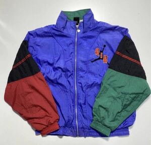 【L】90s Vintage NIKE AIR JORDAN Nilon Jacket 90年代 ヴィンテージ ナイキ エア ジョーダン ナイロン ジャケット Y891