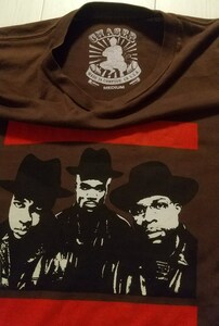 古着/Tシャツ/RUN DMC/ラン・ディーエムシー/CHASER/Made in Compton CA USA/Hip Hop/Rap/Classic/Oldschool/サイズ M