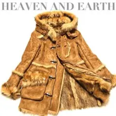 ✨未使用に近い✨HEAVEN AND EARTH ファームートンコート ブラウン