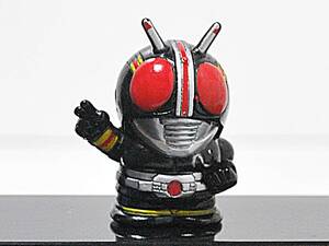 当時品◆仮面ライダーBLACK ソフビ指人形/仮面ライダーSD◆BANDAI