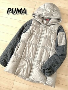 PUMA★暖か軽量ダウンコート★美品〜M