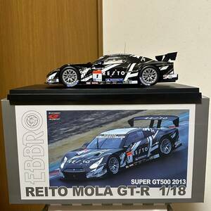 【1円スタート】EBBRO 1/18 REITO MOLA GT-R SUPER GT500 2013 81007