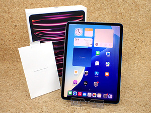 【中古 訳あり】液晶不良 iPad Pro 11インチ 第4世代 Wi-Fi 256GB スペースグレイ MNXF3J/A 2022年秋モデル 本体(PKA1049-1)