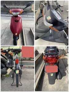 ★２枚セット★ 小さい高齢者マーク シール 自転車 バイク用 送料110円 安全運転事故防止⑦