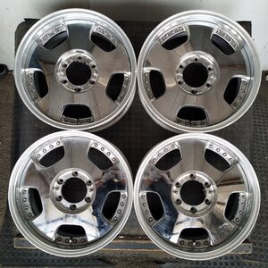 管理番号：A5-203【4本価額】【18x7.5J 6x139.7 ET+26 ハブ108】SUPER STAR LODIO DRIVE・３ピース・店頭引取可能・適格請求書発行可能