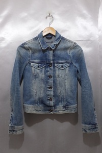 DENHAM デンハム BROOKLYN デニムジャケット ダメージ加工 XS レディース