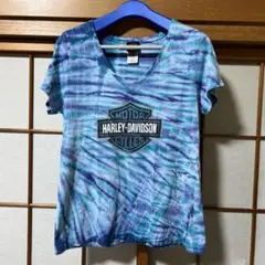 Harley-Davidson タイダイ　tシャツ　xl ハーレーダビッドソン