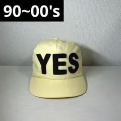 90~00s YES ベースボールキャップ archive y2k ヴィンテージ