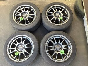 oz racing/レーシング ウルトラレッジェーラ 15インチ アルミホイール4本 195/50R15 ヨコハマ 