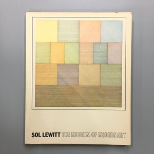 『SOL LEWITT THE MUSEUM OF MODERN ART』　 ソル・ルウィット　展覧会図録　1978　ニューヨーク近代美術館　洋書　作品集　画集