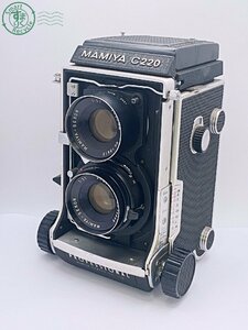 2407604185　● 1円～ MAMIYA C220 マミヤ MAMIYA-SEKOR 1:3.7 f=80mm 二眼レフ フィルムカメラ ジャンク 中古