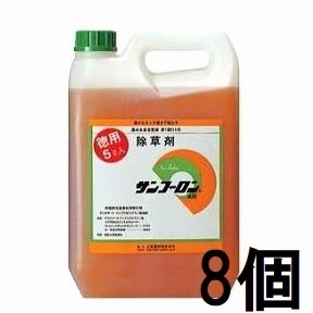 除草剤 サンフーロン 5L×8個 (40L) 希釈用 根まで枯らす ラウンドアップ のジェネリック農薬 大成農材 スギナ 笹 農耕地登録