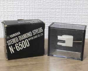 未使用品 ヤマハ YAMAHA STEREO DIAMOND STYLUS N-6500 レコード針 長期保管品 現状品