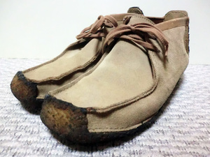 ♪アイルランド製 Made in Republic of Ireland Clarks Wallabees クラークス ワラビー UK8.5 希少♪