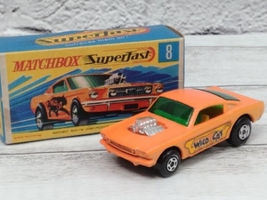 ミニカー MATCHBOX マッチボックス Superfast WILD CAT DRAGSTER