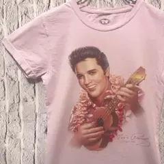 90s ELVIS 希少カラー エルビスプレスリー Hawaii  半袖Tシャツ