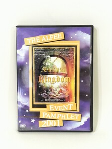 ☆THE ALFEE EVENT PAMPHLET 2001 パンフレット 桜井賢 坂崎幸之助 高見沢俊彦 音楽 DVD