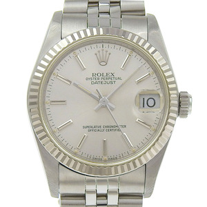 【本物保証】 新品同様 ロレックス ROLEX デイトジャスト 68274 L番(1989～90年頃) シルバー文字盤 SS 2024/09 OH済 自動巻 31ミリ