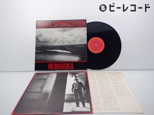 Bruce Springsteen「Nebraska」LP（12インチ）/CBS/Sony(25AP 2440)/洋楽ロック