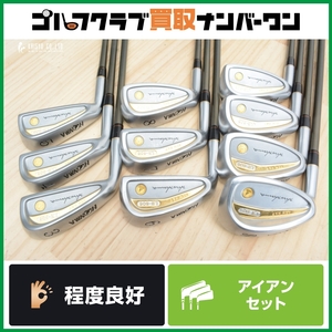 【24K 左用】ホンマ HONMA NEW H＆F LB-606 24K レフティ アイアンセット 3～SW 10本セット 純正カーボン TYPE-S フレックスR1 24金