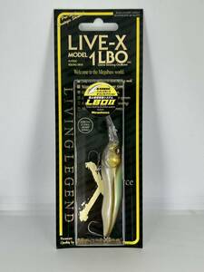 メガバス ライブX モデルワン LBO 未開封品 PM HONMOROKO MEGABASS LIVE-X MODEL1