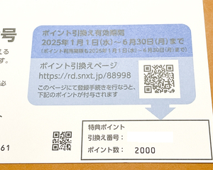 ソースネクスト 株主優待 ポイント 2000ポイント 2025.06末まで