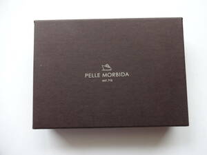 PELLE MORBIDA ぺッレモルビダ リザード 名刺入れ（カードケース） (ブラック）