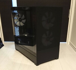 Fractal Design Pop Mini Air RGB Black TG Clear Tint (Micro ATX PCケース)