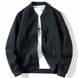 メンズ ジャンパー トップス フライトジャケット ブルゾン メンズファッション ブラック　L