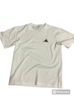 アディダス メンズ 古着 白 Tシャツ adidas スポーツ  カジュアル