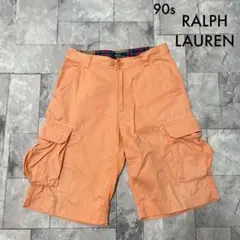 90s RALPH LAUREN ポロチノ ハーフパンツ カーゴパンツ ナイガイ