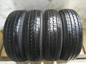 A992 165R13LT 6PR トーヨー V-02e 夏タイヤ 溝有り良品 中古売切り4本SET 法人向け送料安