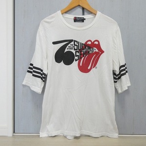 HYSTERIC GLAMOUR x THE ROLLING STONES ヒステリックグラマー ローリングストーンズ メンズ トップス 7分丈 7分袖 コラボ