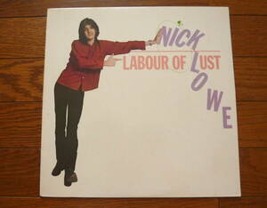 LP NICK LOWE /　LABOUR OF LUST