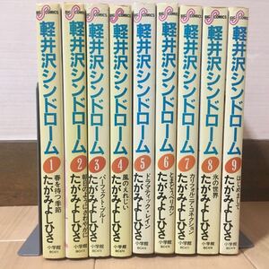 コミック『軽井沢シンドローム 全9巻セット まとめ売り』3巻以外初版/たがみよしひさ/完結セット/小学館/ビックコミック/マンガ/　E-1238