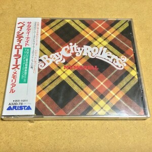 【未開封】ベイ・シティ・ローラーズ・メモリアル／サタデイ・ナイト (Bay City Rollers)　A32D-78 1989年発売 ベスト