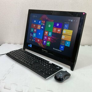 Windows8.1 リカバリ内蔵 一体型 ★ Lenovo Lenovo C260 Celeron J1800(2.41G/2コア) メモリ4GB HDD500GB DVD 19.5WXGA++ 2-2311