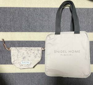 Sweet6月号付録★SNIDEL HOME・スナイデルホーム・保冷トートバッグ・保冷おむすび巾着