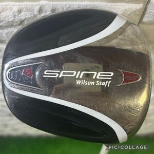 ドライバー☆1W☆WilsonStaff☆ウィルソンスタッフ☆SPINE☆スパイン☆ロフト角10.5°(10.5度)☆純正カーボンシャフト☆フレックスSR