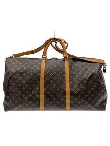 LOUIS VUITTON◆キーポル・バンドリエール45_モノグラム・キャンバス_BRW/PVC/BRW//